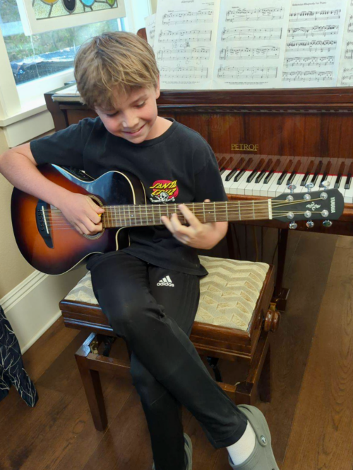 Truman - Myhan Music student Truman, a Myhan Music Studios student